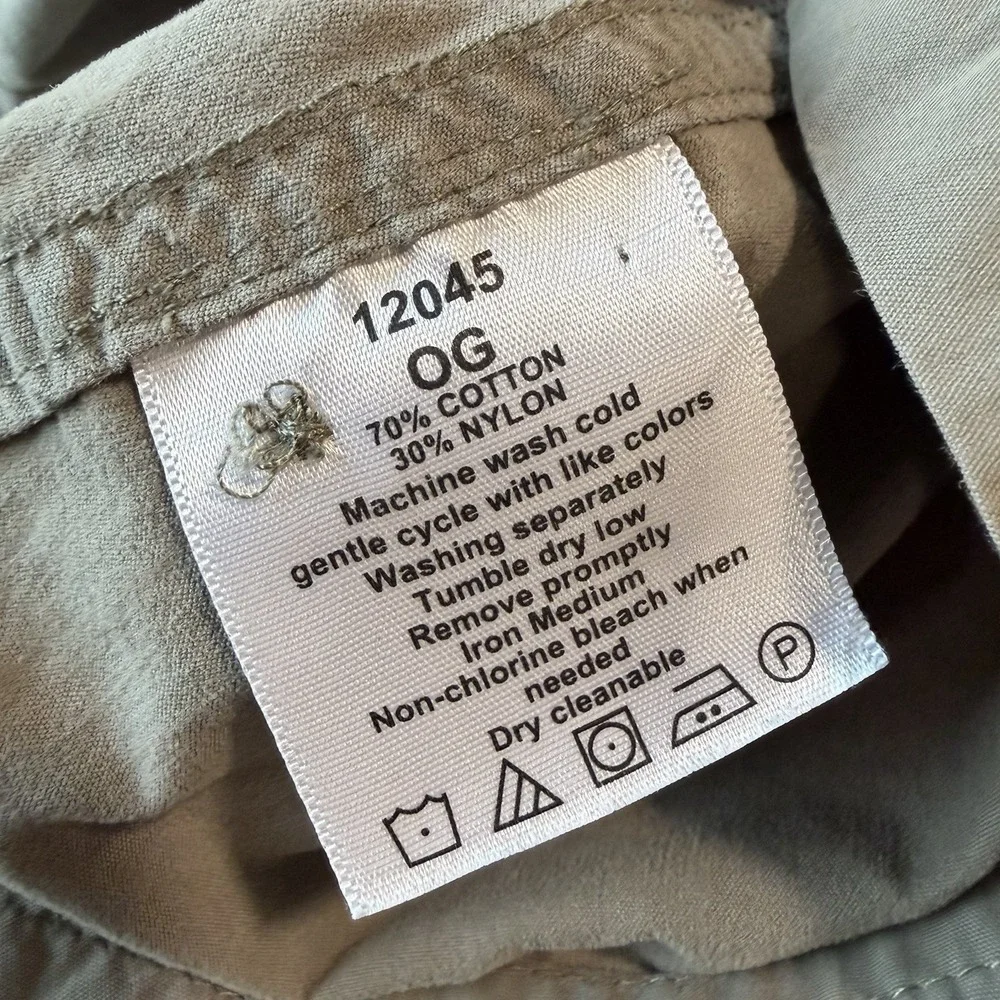 FILSON - Men's Casual Button Down HUNTING Shirt - Olive Green - Large - Picture 7 of 11